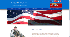Desktop Screenshot of k9soldiers.org